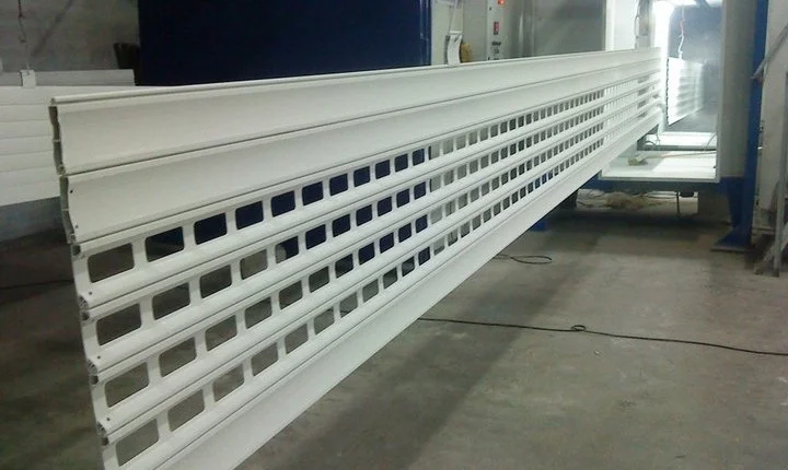 Metal panel and stand powder coating — System Boya