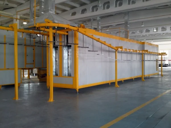 Electrostatic powder coating — System Boya