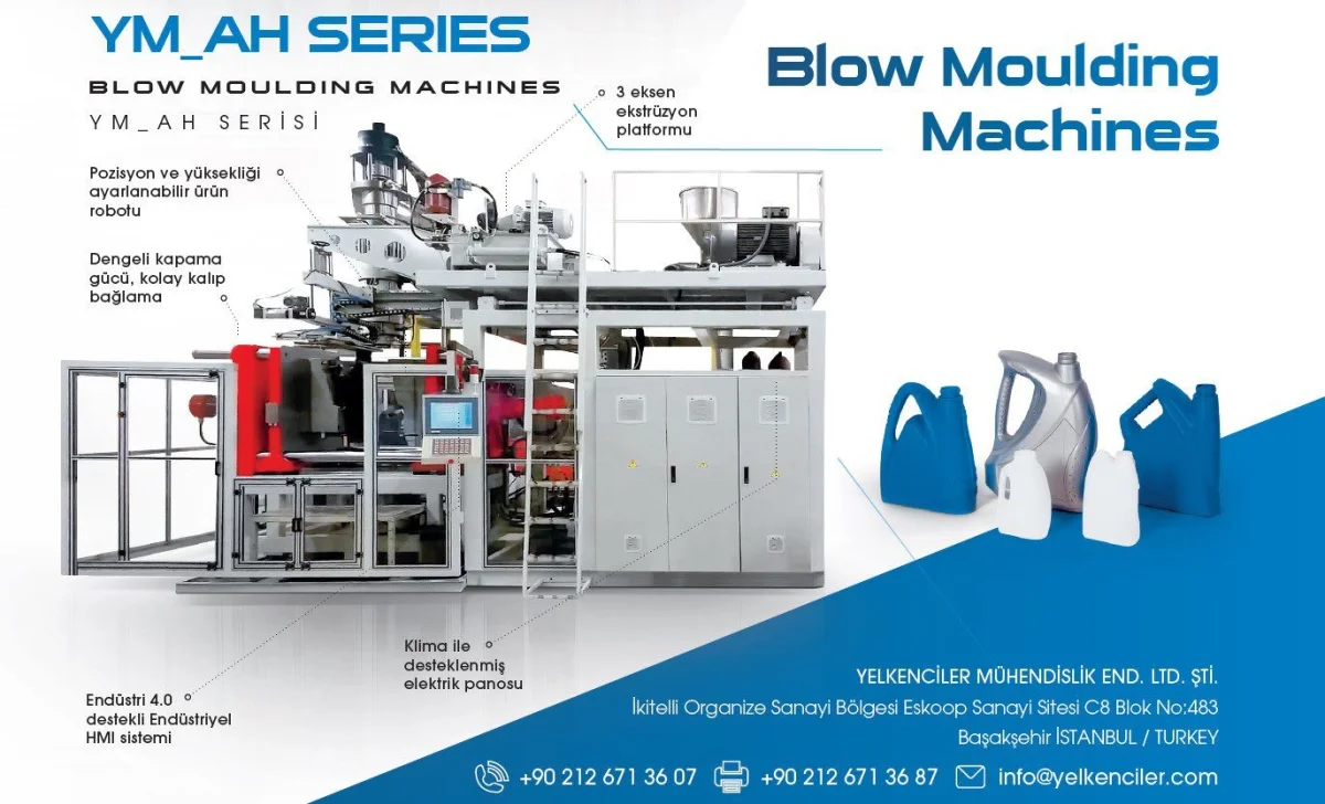 AHBM YM_AH_CX Accumulator Head Blow Moulding — Yelkenciler Mühendislik Endüstri Ltd. Şti.