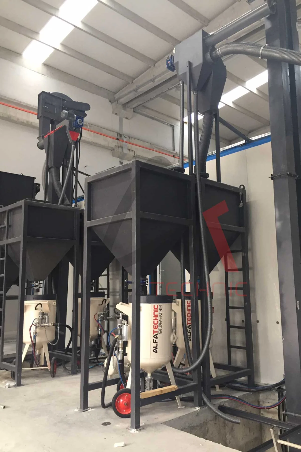 Yüzey İşlem Teknik Servis ve Yedek Parça — Alfatechnic Makine San. ve Dış Tic. A.Ş.