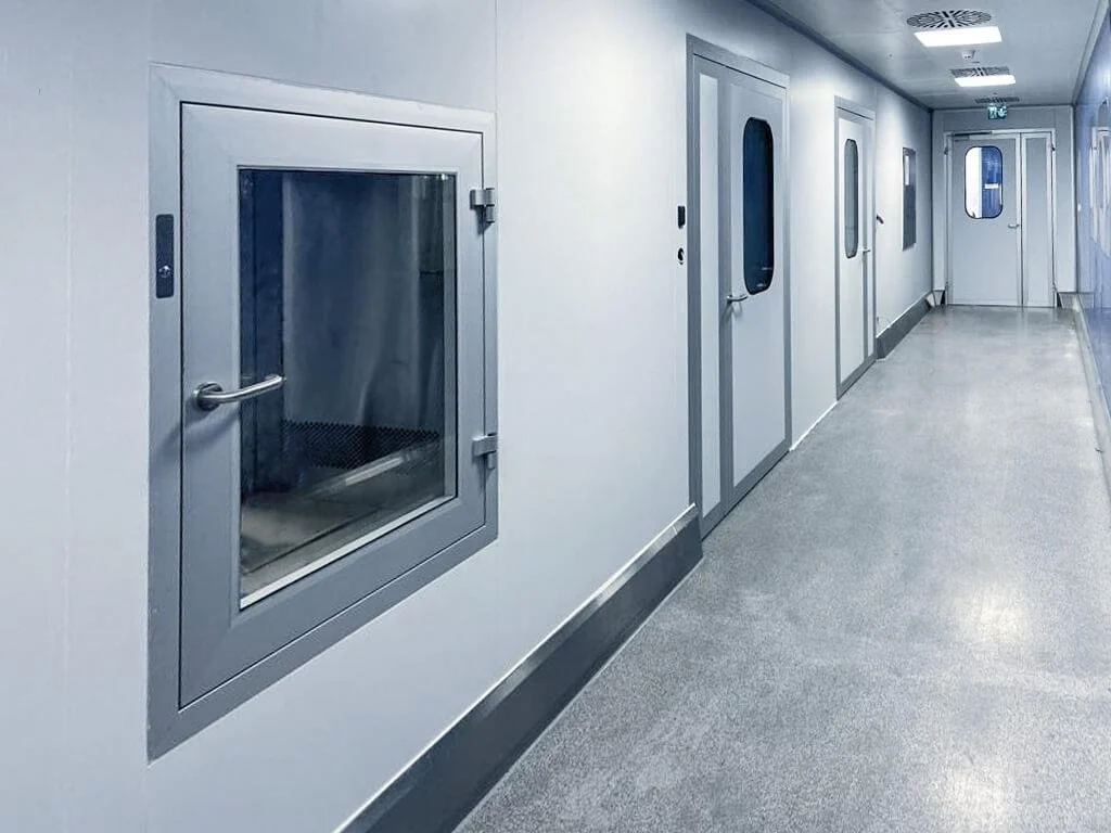 Gas-Tight Door and Pass-Box System — Öts Cleanroom Panel Sistemleri