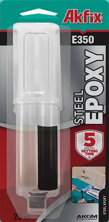 Akfix E350 Steel Epoxy Adhesive — Akkim Yapı Kimyasalları Sanayi ve Ticaret A.Ş.