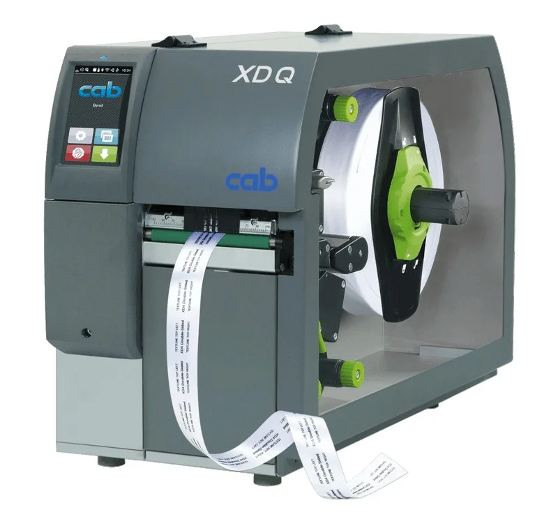 Cab XD Q double-sided printer — Akmaz Barkod Teknolojileri