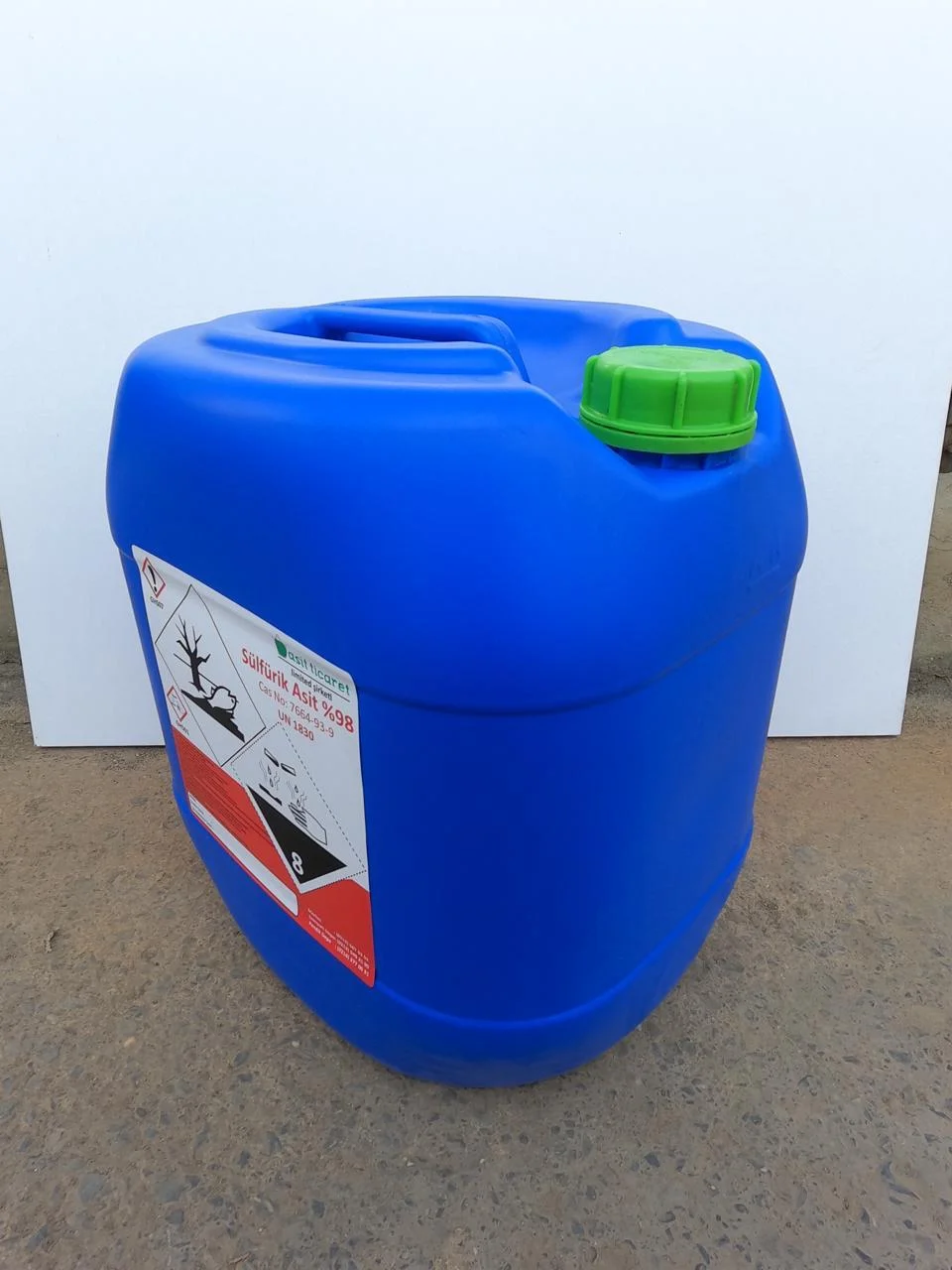 Sulfuric Acid 98% — Asit Ticaret