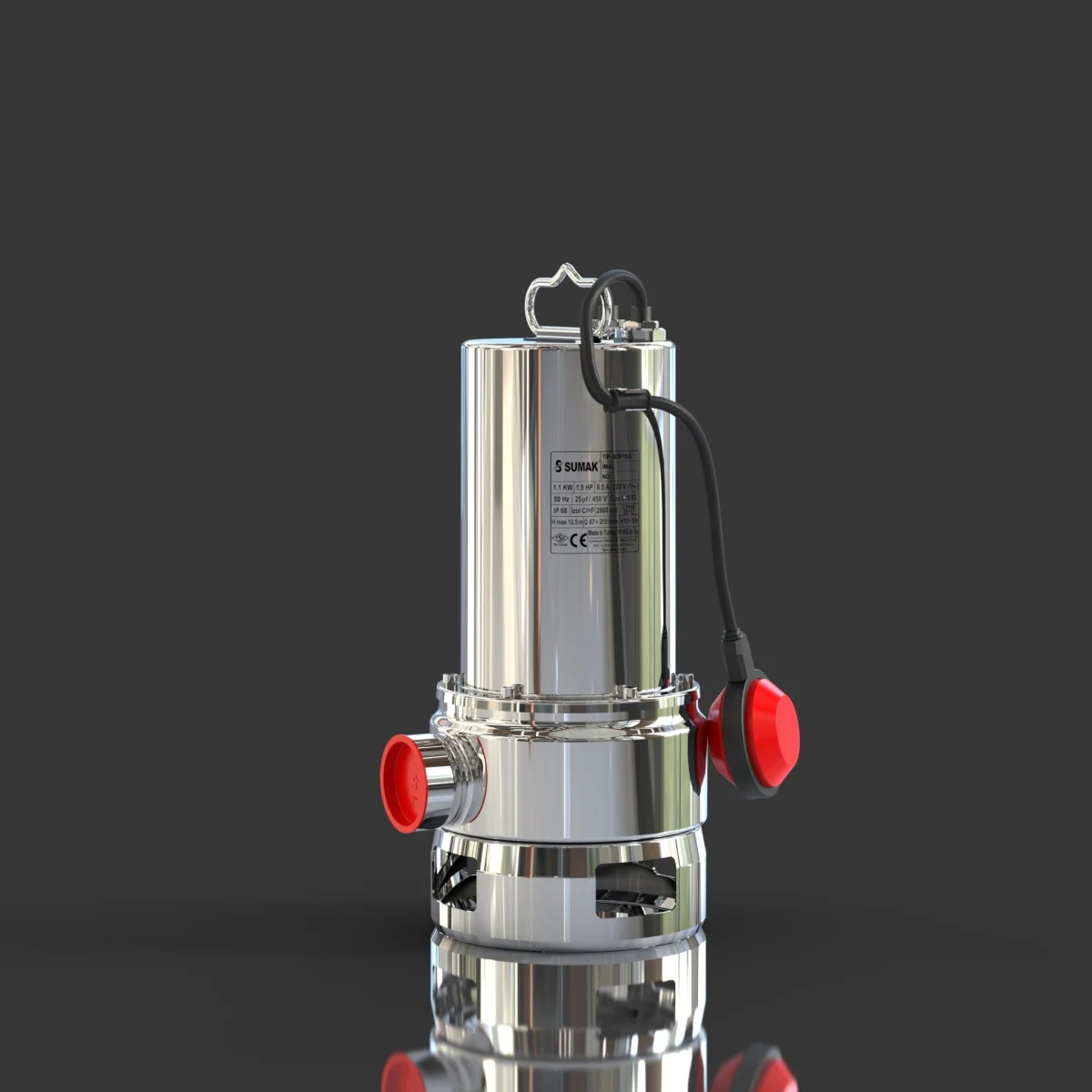Submersible Pumps 0.50–75 HP — Sumak Pompa