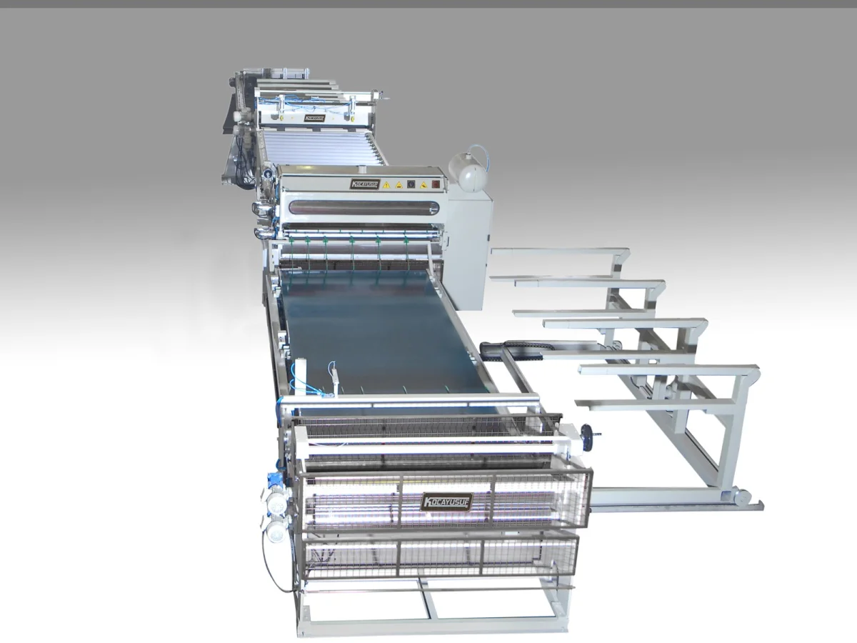 4-Roller Hot-Melt Glue Spreading Line — Kocayusuf Ağaç Makinaları San. ve Tic. Ltd. Şti.
