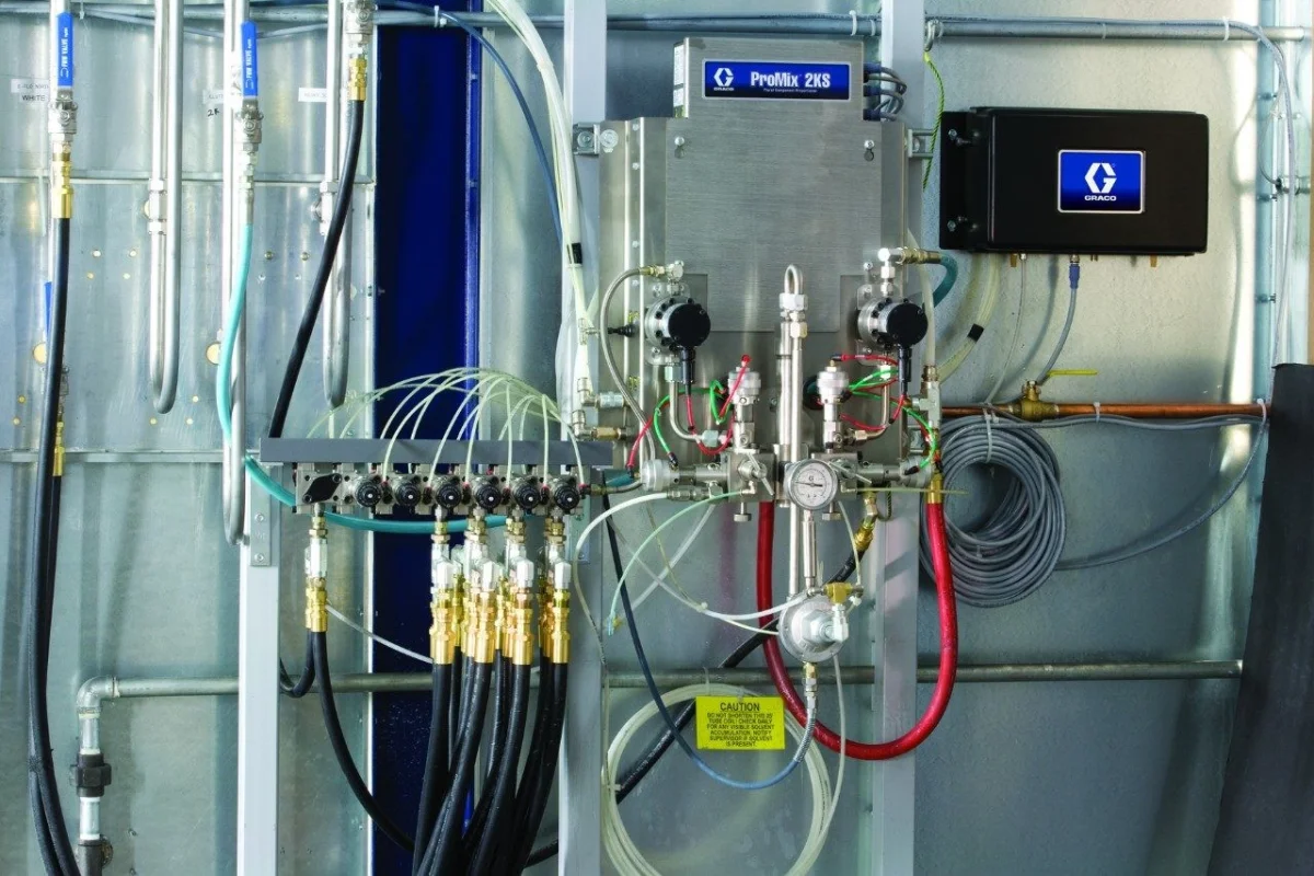 2K/3K Dozajlama Sistemi Projelendirme — As Coating Boya Kaplama Sistemleri Ltd. Şti.