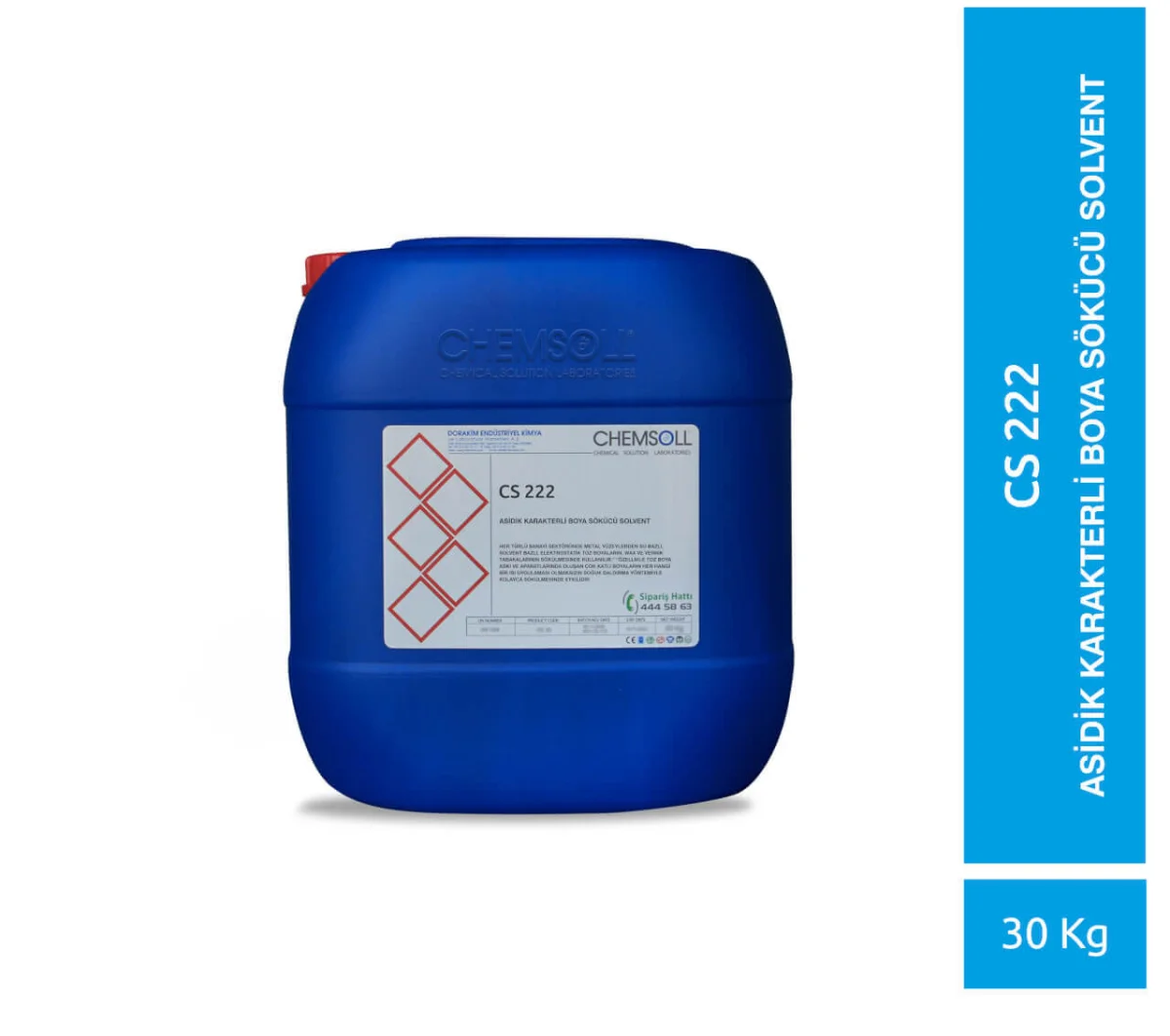 CS 222 acidic paint-remover solvent — Dorakim Endüstriyel Kimya ve Laboratuvar Hizmetleri San. Tic. A.Ş.