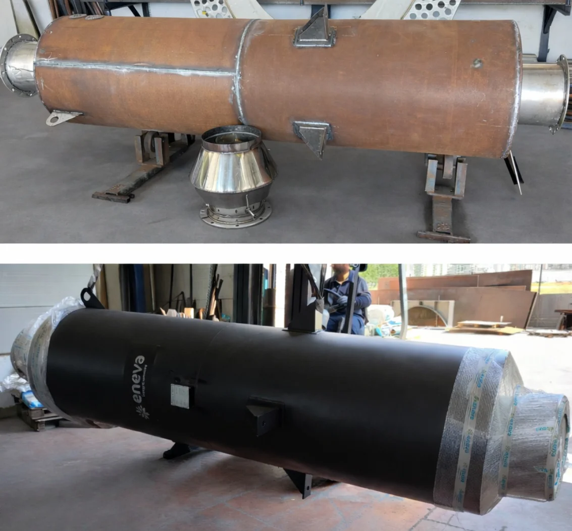 Exhaust Silencers — Eneva Enerji Sistemleri Mühendislik San. ve Tic. Ltd. Şti.