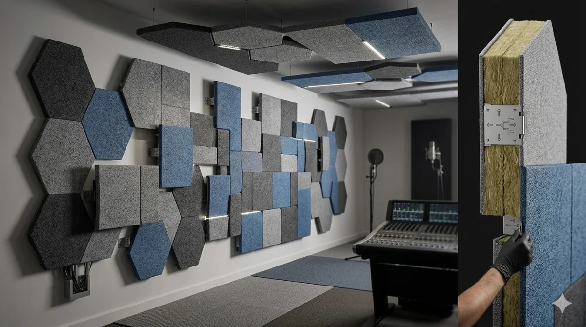 Modular Acoustic Panel Systems — Dedatek Yapı İzolasyon İç ve Dış Ticaret Ltd. Şti.