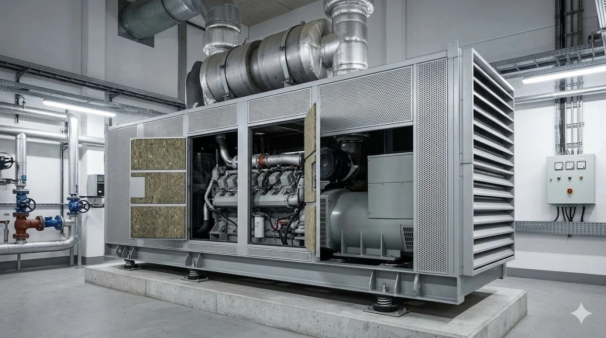 Generator Sound Insulation — Dedatek Yapı İzolasyon İç ve Dış Ticaret Ltd. Şti.