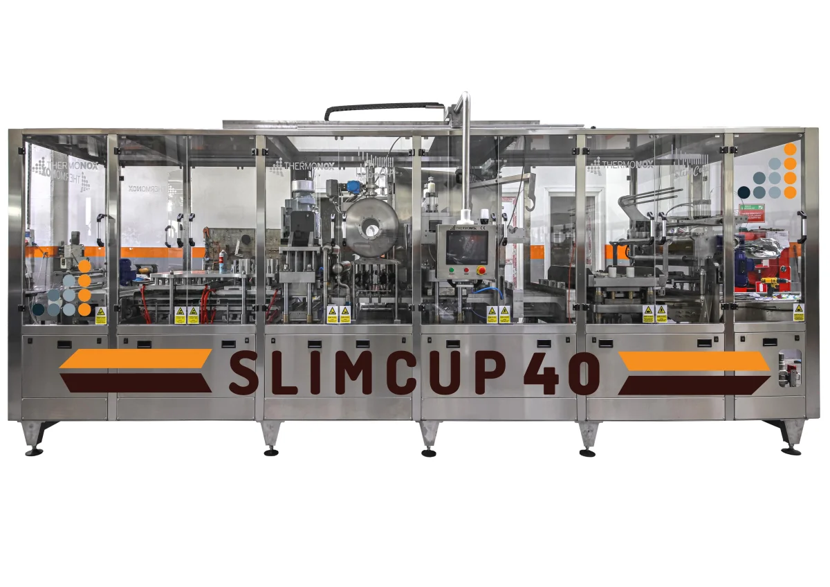 Slimcup 40 Bardak Su Dolum Hattı — Thermonoks Makina