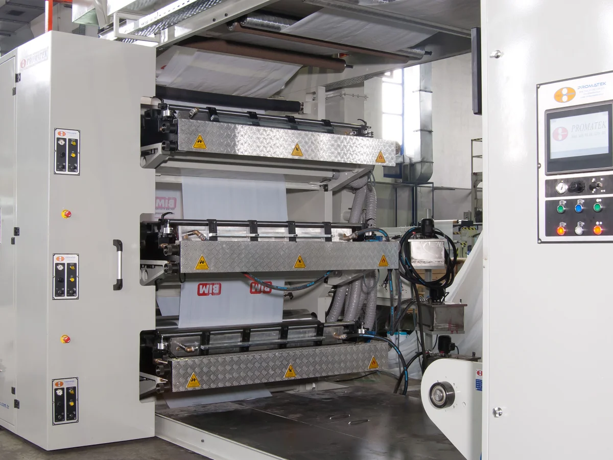 Dicle Servo Flexo Baskı Makinesi — Promatek Makina
