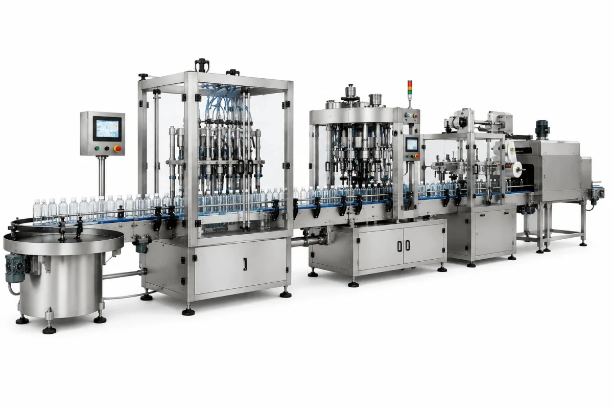 Dolum Hattı Entegrasyonu — Aytech Makina San. Tic. Ltd. Şti.