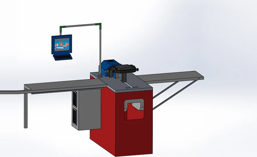 Bakır Bara Kesme-Delme-Bükme Makinesi — Teknofinsteel