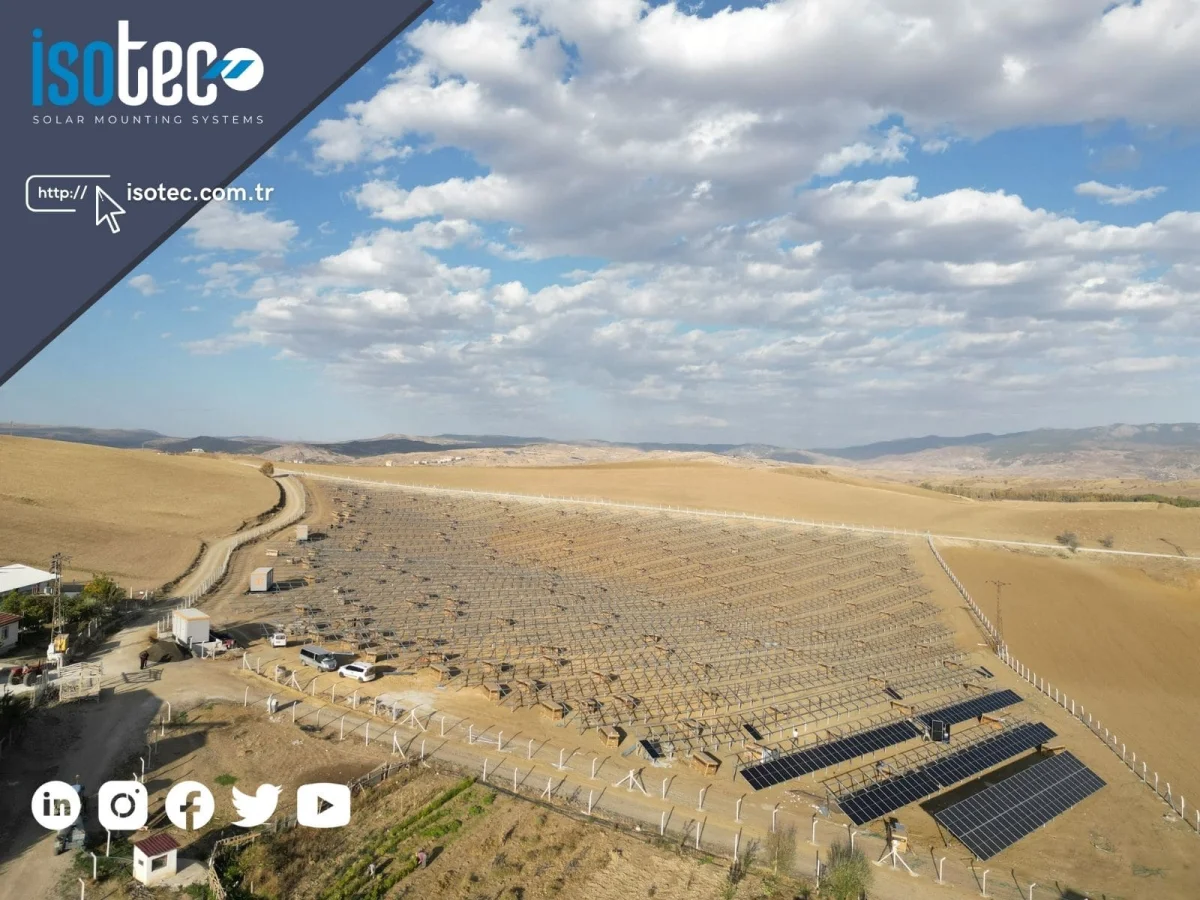 Saha Kolon Çakımı ve Mekanik Montaj — Isotec Enerji A.Ş.
