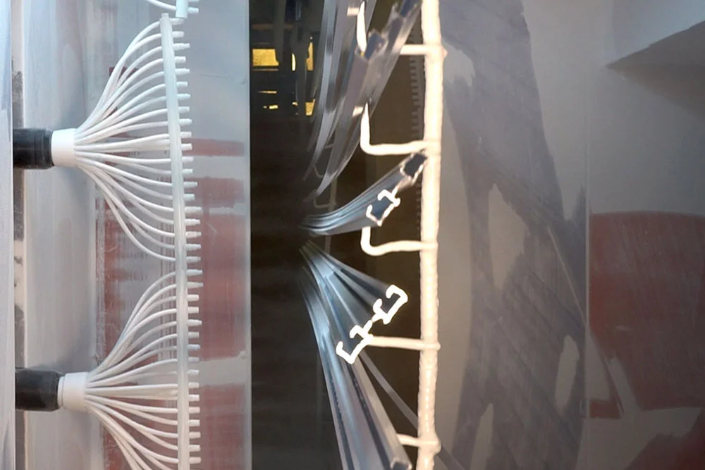Electrostatic Powder Coating — NLB Solar Enerji A.Ş.