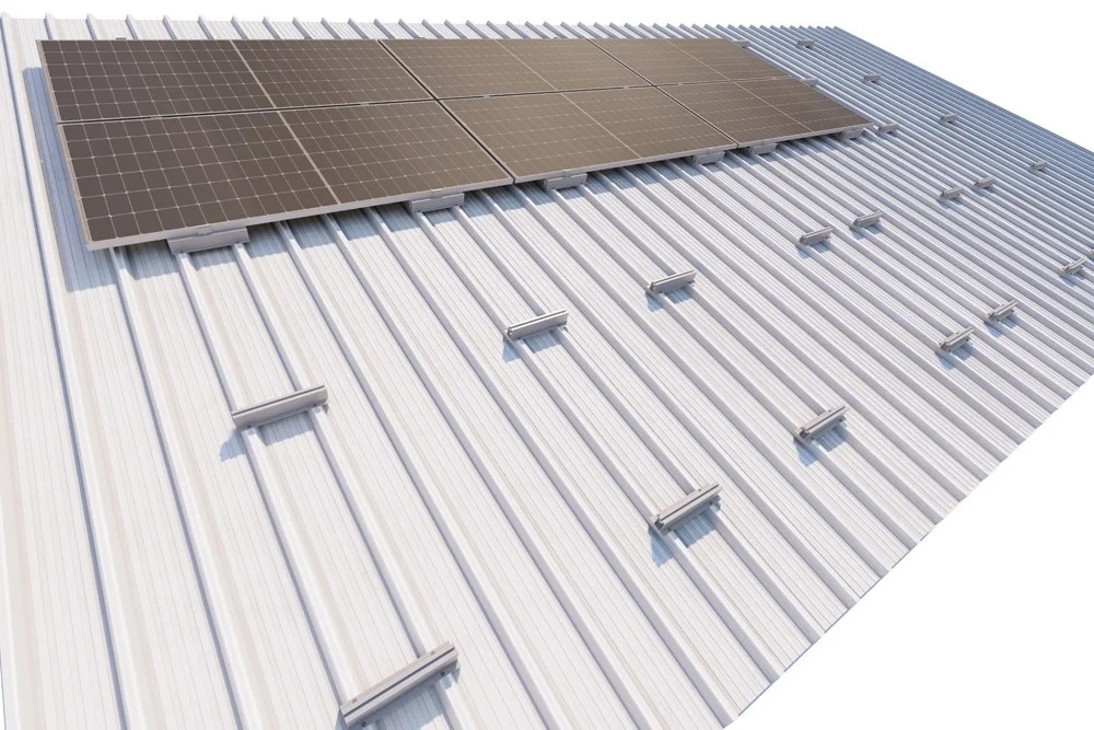 Component Profile on Sandwich Panel - Horizontal Layout — Alkor Solar Sistemleri