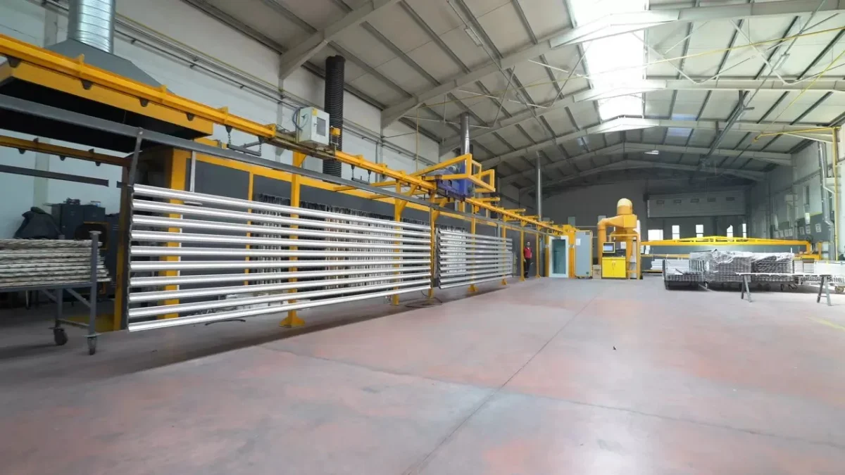 Electrostatic Powder Coating — ELC Alüminyum Sanayi ve Ticaret A.Ş.