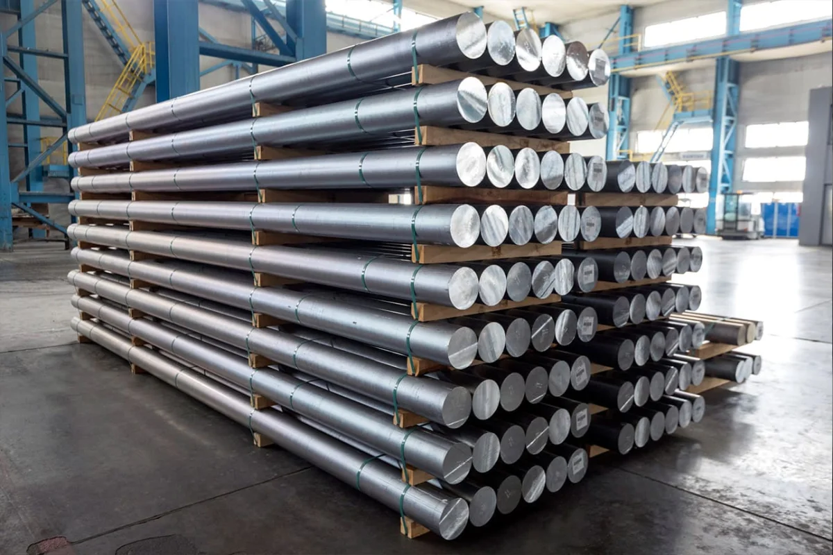 Aluminium Extrusion Billet — Front Metal
