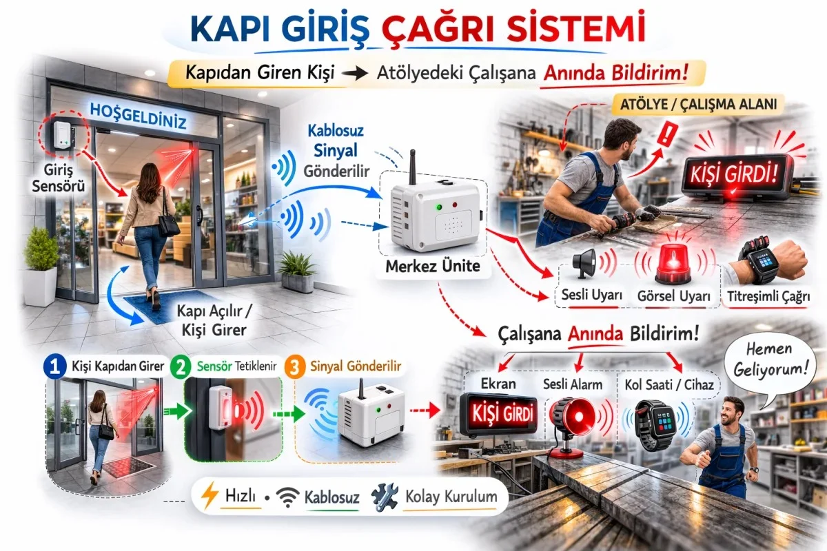 Door Entry Call System — Çağrı Sistemleri