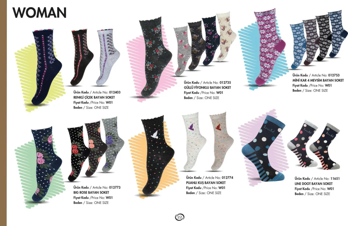 Sock Design and Product Development — Bross Tekstil San. ve Tic. A.Ş.