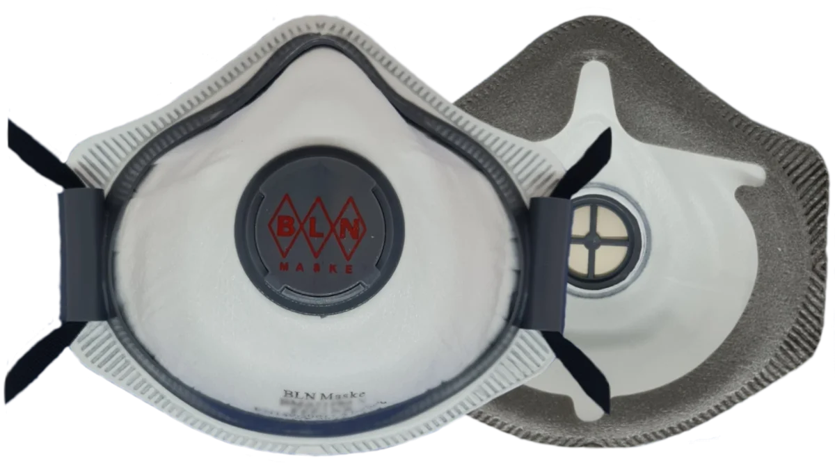 BM PRO X Profesyonel FFP Toz Maskesi — BLN Maske