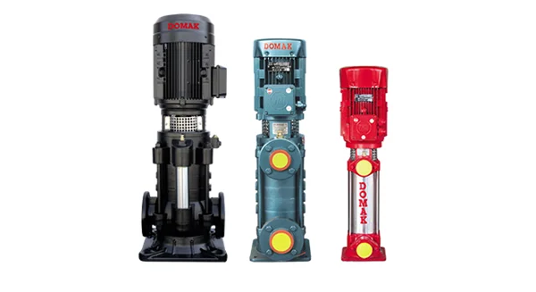 Vertical Multistage Pump — Domak Pompa ve Makine Sanayi A.Ş.