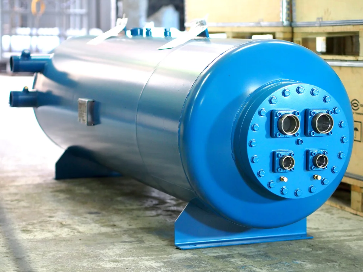 RC Serisi Shell & Tube Evaporatör — Refkar Soğutma ve Isı Transfer Cihazları San. ve Tic. Ltd. Şti.