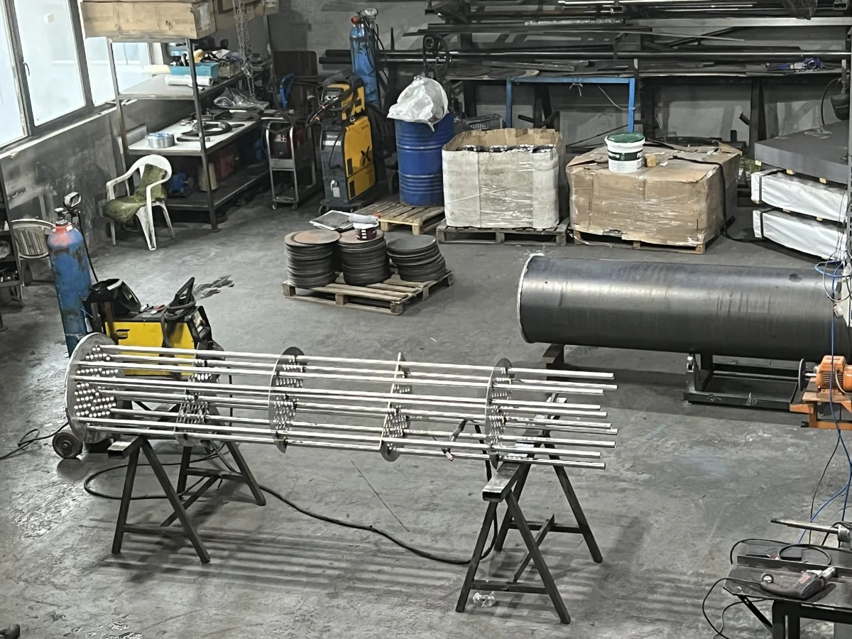 Shell & Tube Heat Exchanger — Mektron Makine