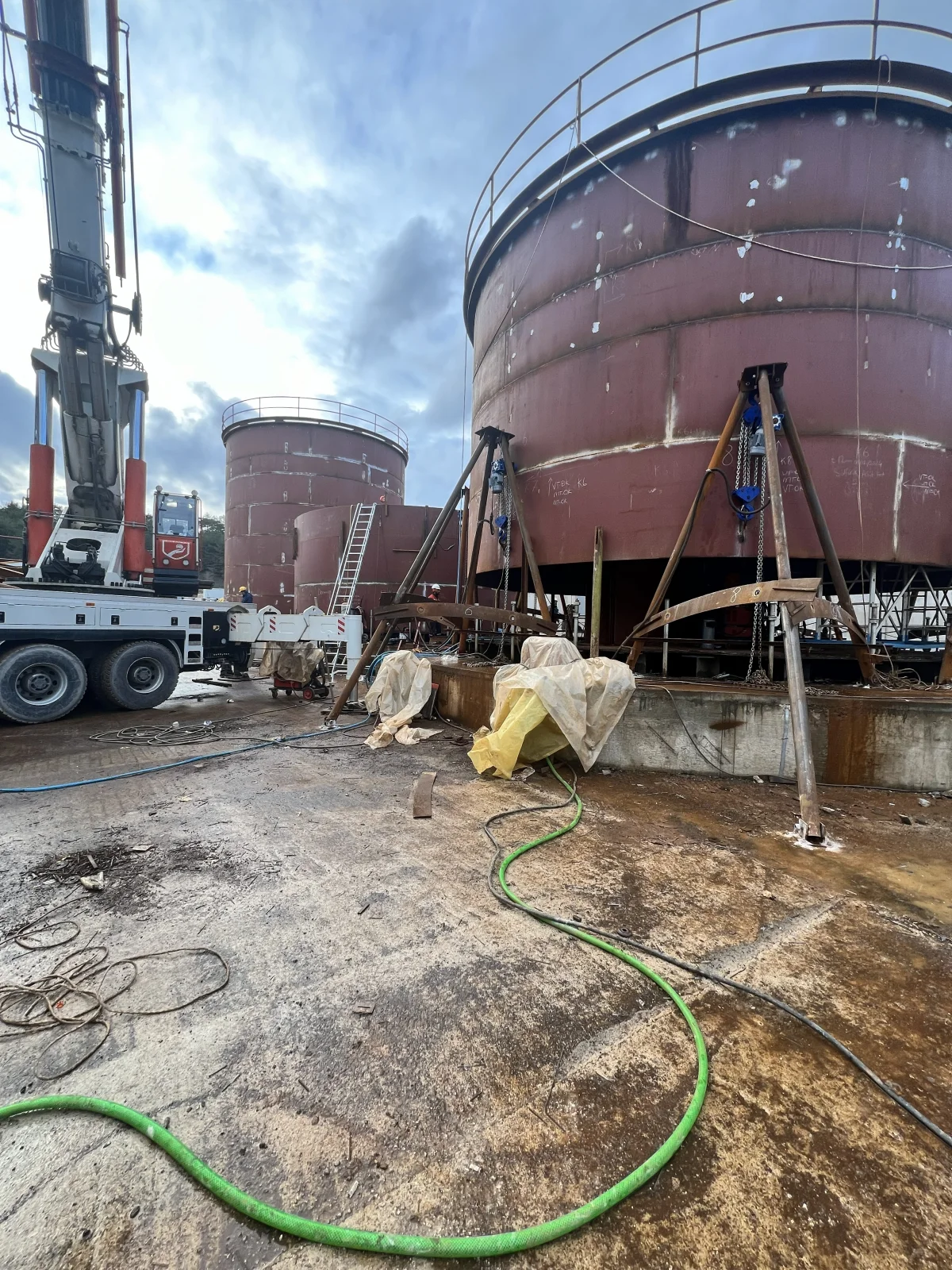 On-site Tank & Silo Manufacturing — Mektron Makine