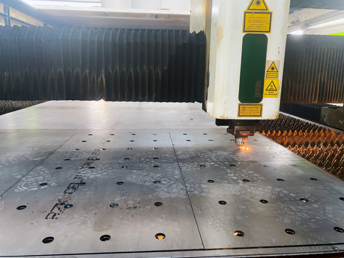 CNC Fiber Laser Cutting — Ceceli Demir Sanayi Ticaret A.Ş.