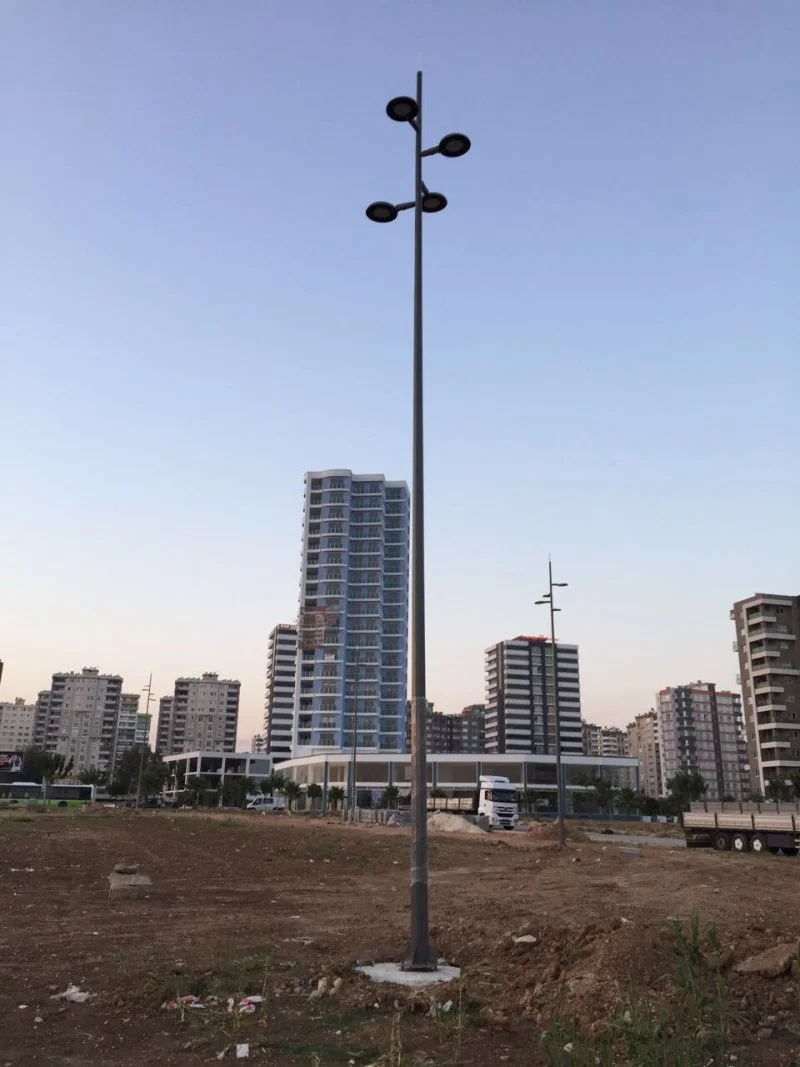 Street Lighting Pole — Avrasya Galvaniz Metal