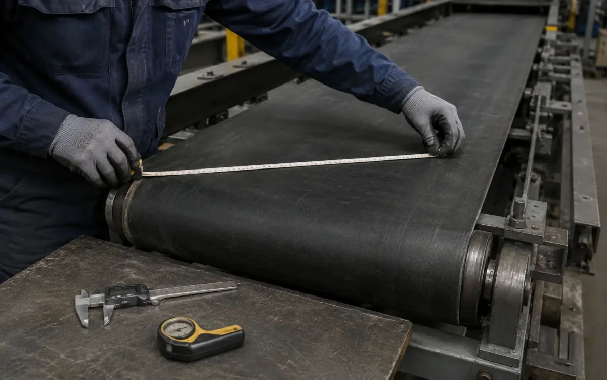 Conveyor Belt Measurement — Huzur Bant