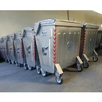 Hot-Dip Galvanized Waste Container — Lazer Metalsan İnşaat ve Tic. Ltd. Şti.