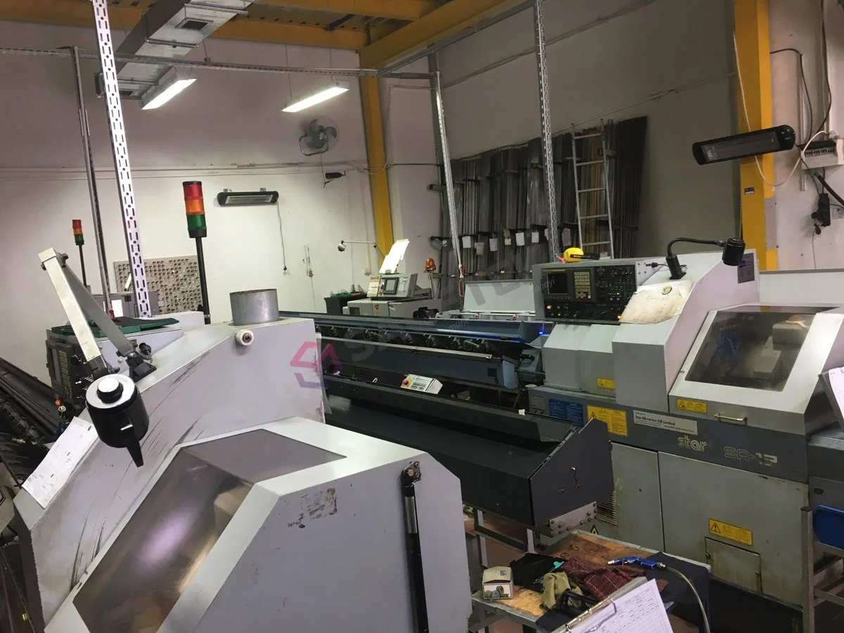 CNC Sliding-Headstock Machining — Sagetek Mühendislik ve Makine Sanayi
