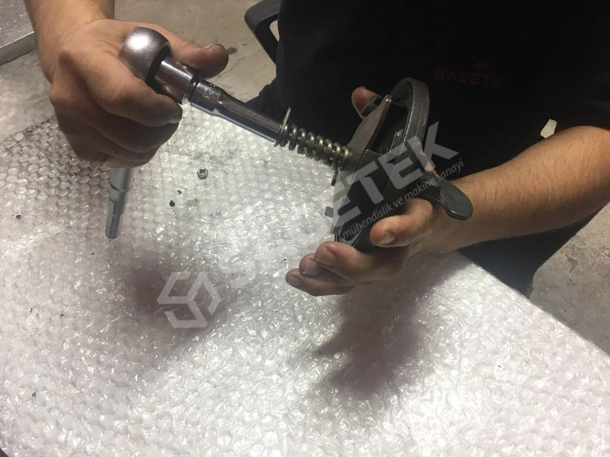 Assembly & Test — Sagetek Mühendislik ve Makine Sanayi