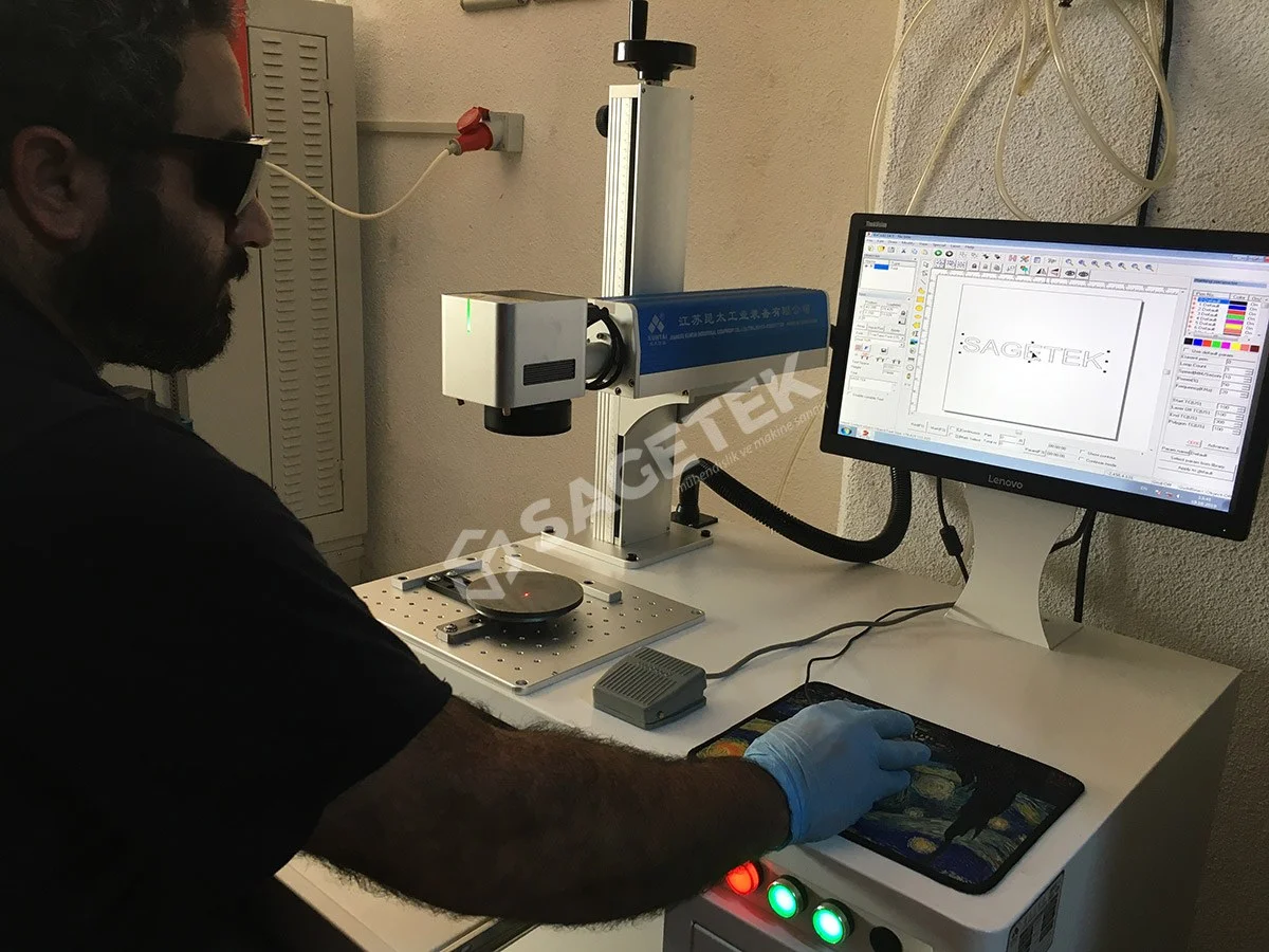 Laser Marking — Sagetek Mühendislik ve Makine Sanayi