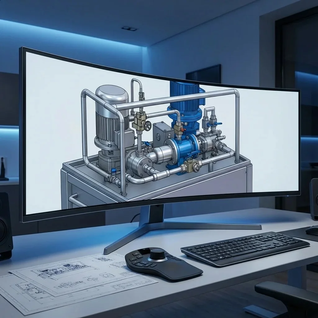 3D Engineering and Hydraulic System Design — BRS Proses