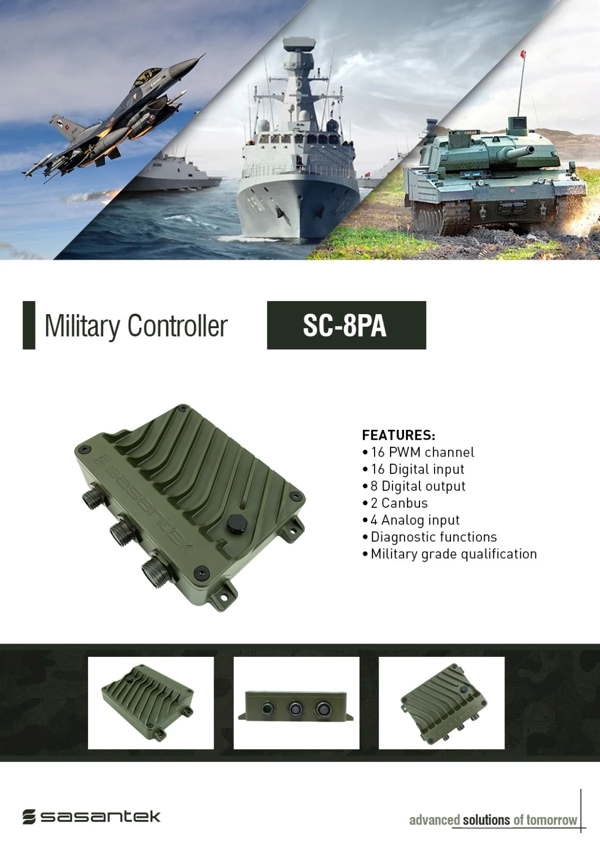 Military Controller — Sasantek (türkoş Elektronik Yazılım Mühendislik San. ve Tic. Ltd. Şti.)