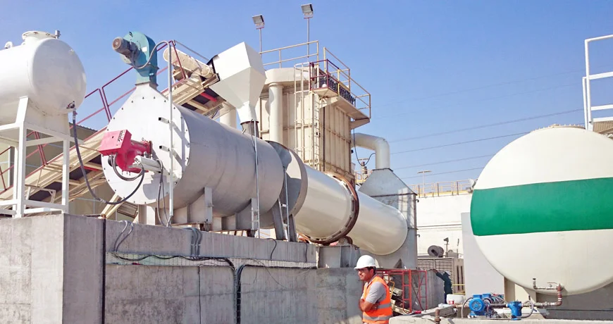 Rotary Drum Dryer — RTK Makina