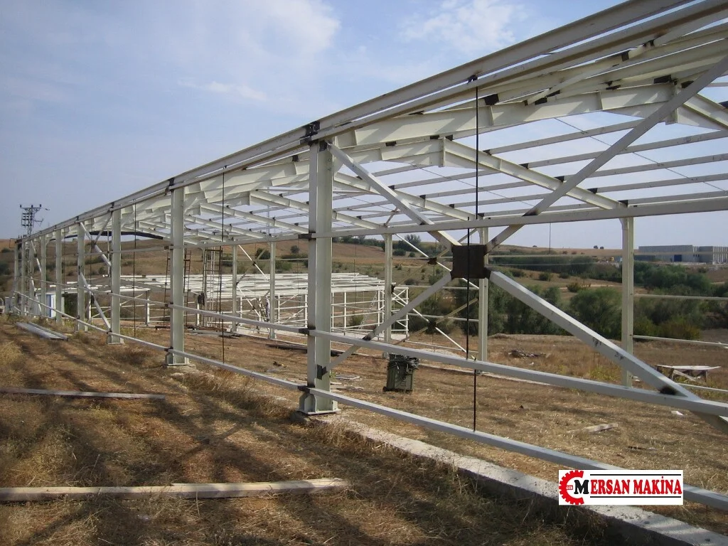 Steel Structure Buildings and Roofs — Ersan Makina
