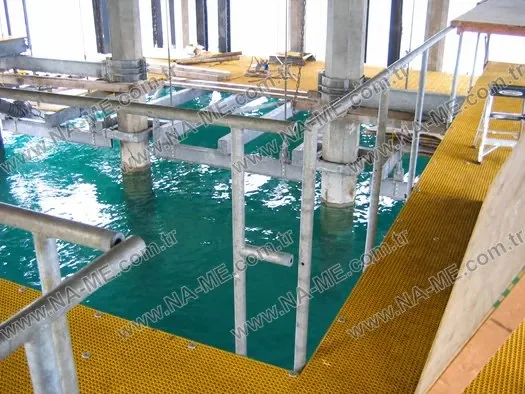 Custom GRP Grating Production and Fabrication — Na-me Endüstri Ürünleri Sanayi ve Dış Ticaret A.Ş.