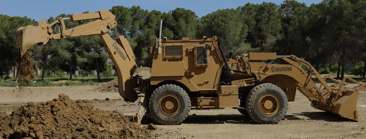 Zırhlı Backhoe Loader — Çukurova Defence