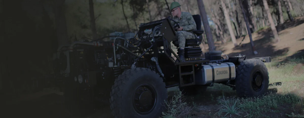 Çok Amaçlı 4x4 Şasi 8-9 Ton — Çukurova Defence