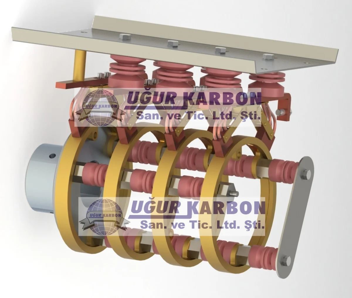 UMV Medium Voltage Slip-Ring — Uğur Karbon San. ve Tic. Ltd. Şti.