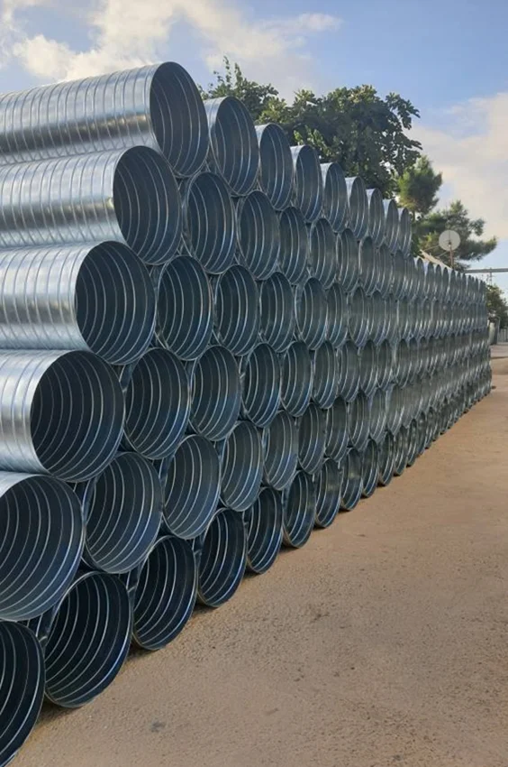 Spiral Ventilation Duct — Akel Group Havalandırma ve Toz Toplama Sistemleri İnş. San. Tic. Ltd. Şti.