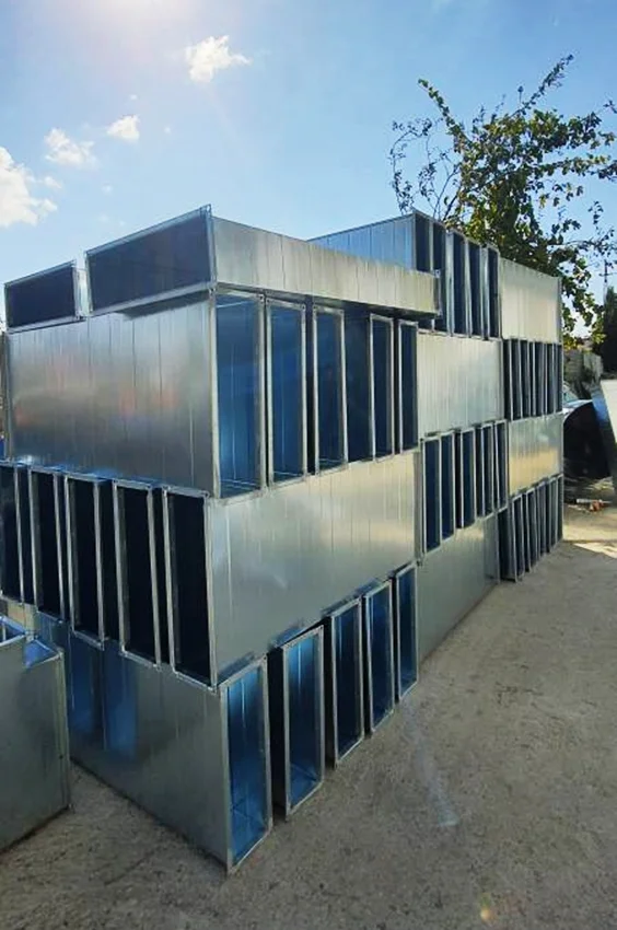 Rectangular Ventilation Duct — Akel Group Havalandırma ve Toz Toplama Sistemleri İnş. San. Tic. Ltd. Şti.