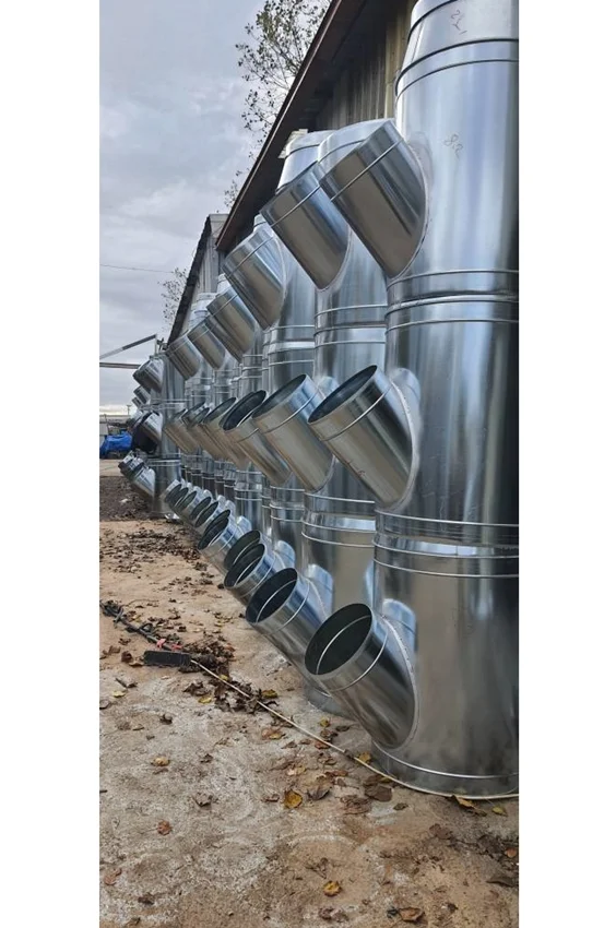 Air Duct Fittings — Akel Group Havalandırma ve Toz Toplama Sistemleri İnş. San. Tic. Ltd. Şti.