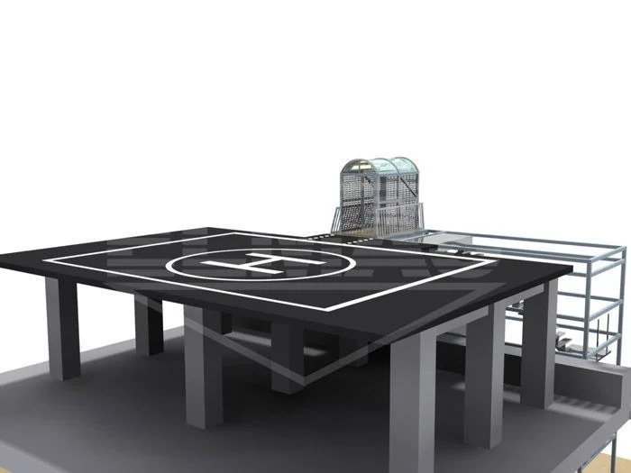 Heliport / Helipad Asansörü — Alfasan Asansör - Yürüyen Merdiven San. ve Tic. Ltd. Şti.